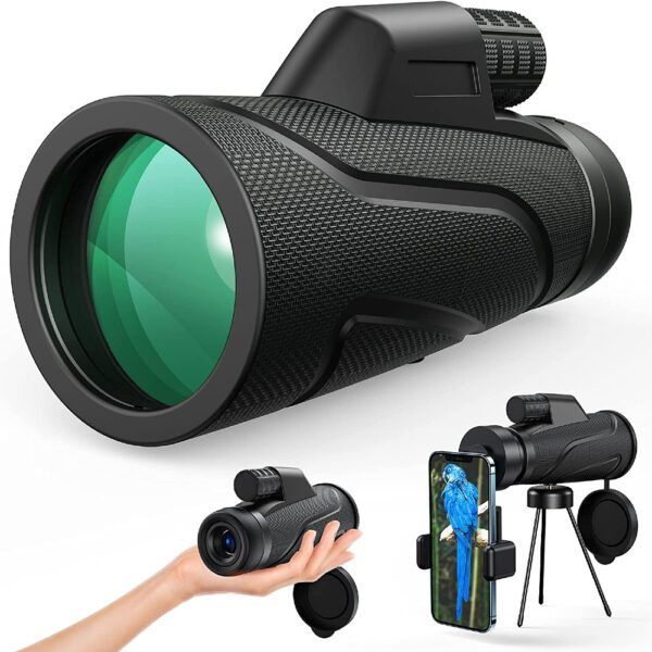 Teleskop monokularowy 12x50 zoom statyw