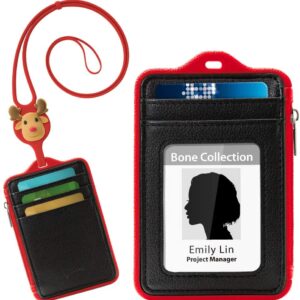 Portfel etui + smycz silikonowa Bone Collection