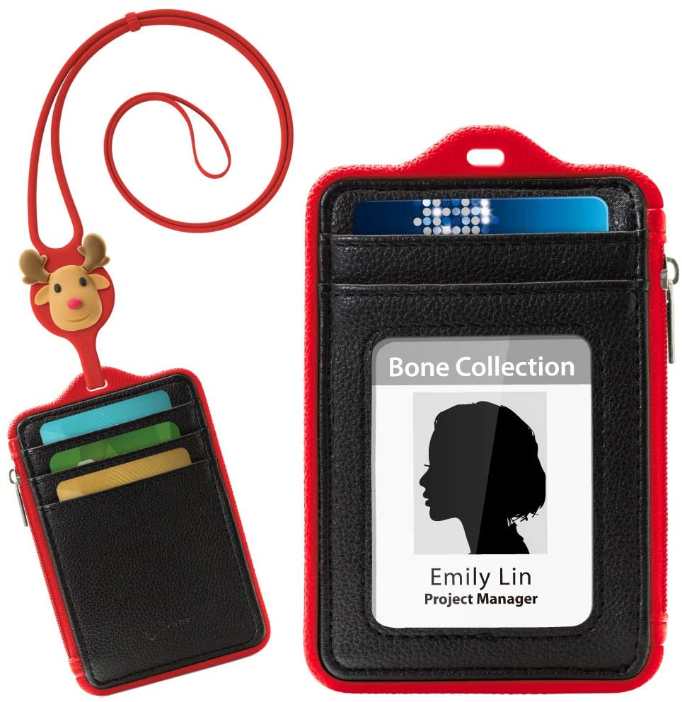 Portfel etui + smycz silikonowa Bone Collection