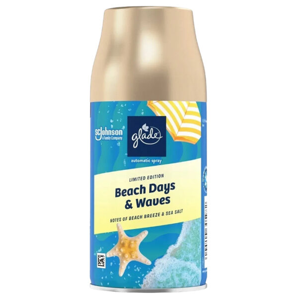 Glade odświeżacz powietrza 269ml beach days & waves wkład - obrazek 2