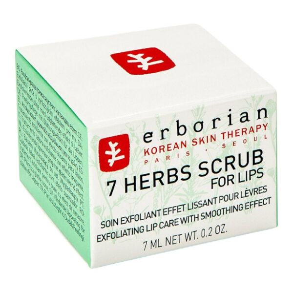 Peeling do ust 7ml Erborian 7 herbs scrub - obrazek 2