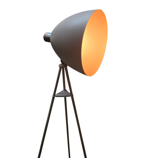 Lampa stojąca podłogowa retro oldschool różowa 148 cm - obrazek 5