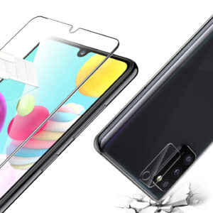 Zestaw 5 pak szkło hartowane Samsung Galaxy A41 ekran aparat