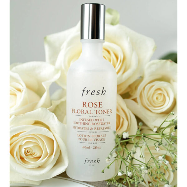 Fresh tonik różany nawilżający i tonizujący 60ml - obrazek 3