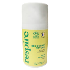 Dezodorant roll-on - w kulce citron bergamote vegański Respire