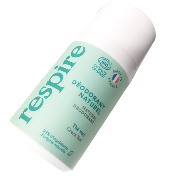 Dezodorant roll-on - w kulce zielona herbata vegański Respire - obrazek 2