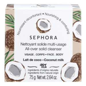 Mydło naturalne w kostce mleko kokosowe Sephora collection 75g