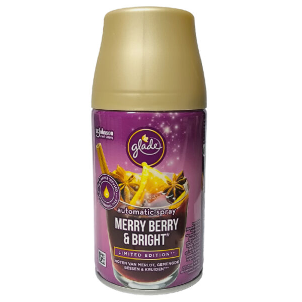 Glade odświeżacz powietrza 269ml merry berry & bright wkład