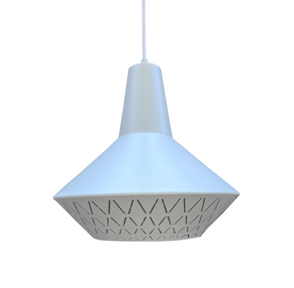 Lampa wisząca biała 146 cm
