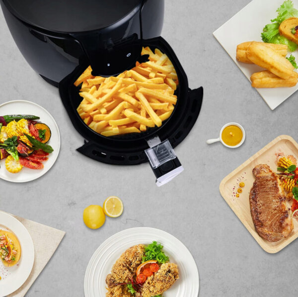 Frytkownica beztłuszczowa air fryer 1500 W Vpcok - obrazek 2