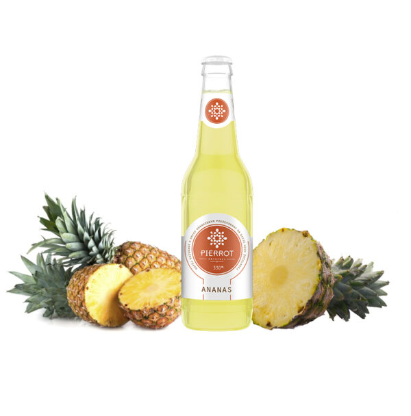Pierrot napój gazowany o smaku ananasa 330 ml zestaw 12 - obrazek 3