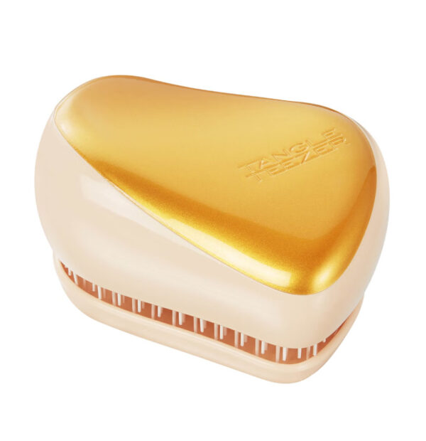 Szczotka do włosów Tangle Teezer kompaktowa złota