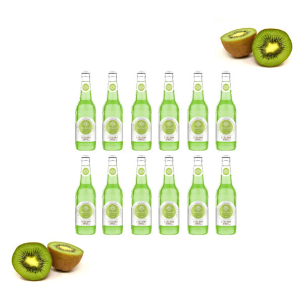 Pierrot napój gazowany cytrusowy zielony owoc 330 ml zestaw 12