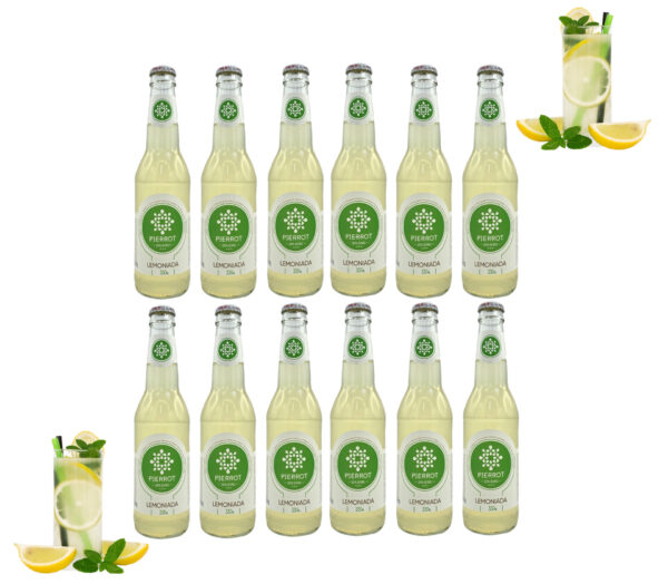 Pierrot napój gazowany o smaku lemoniady 330 ml zestaw 12