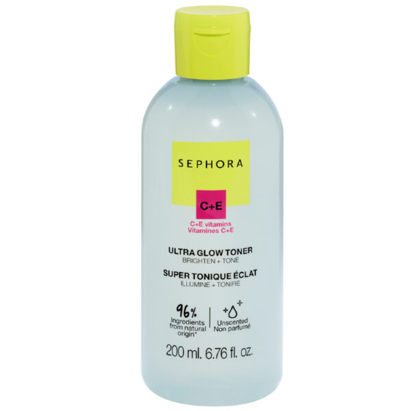 Sephora Collection ultra glow toner tonik rozświetlający 200ml