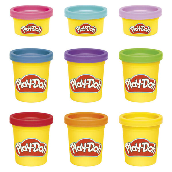 Ciastolina Play-Doh zestaw 9 sztuk kolorowa masa plastyczna - obrazek 2