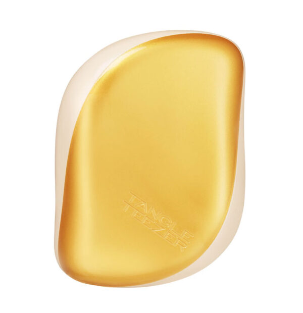 Szczotka do włosów Tangle Teezer kompaktowa złota - obrazek 2