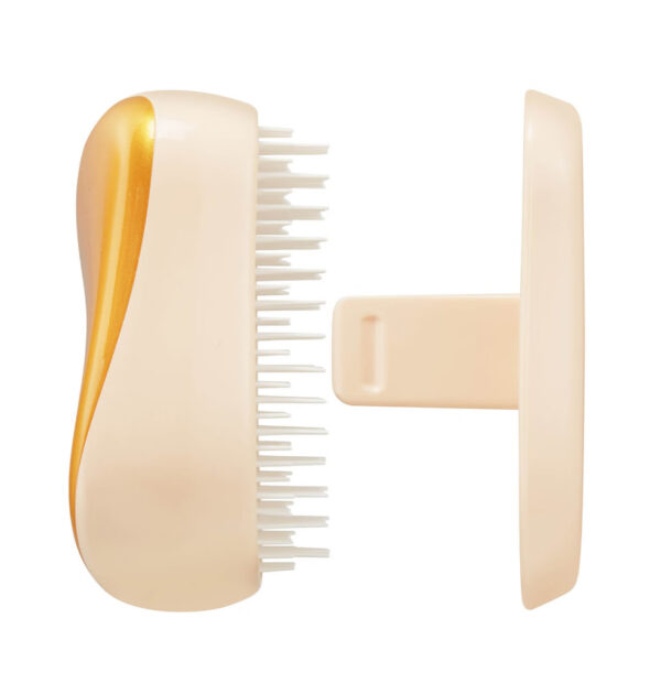 Szczotka do włosów Tangle Teezer kompaktowa złota - obrazek 3