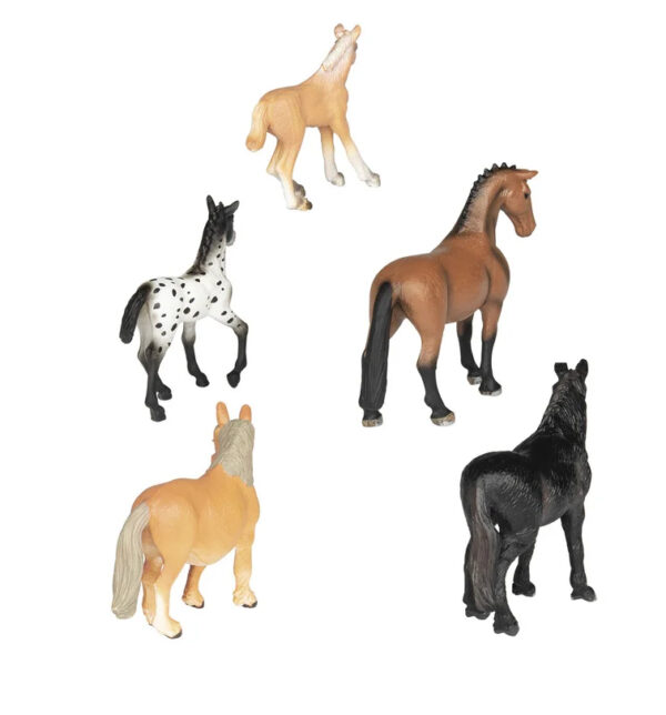 Zestaw 5 figurek koni Playtive - obrazek 3