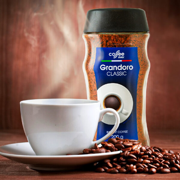 Kawa rozpuszczalna Grandoro classic 200g coffee ever - obrazek 2