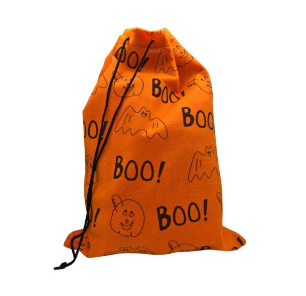 Halloween filcowy worek na cukierki dla dzieci