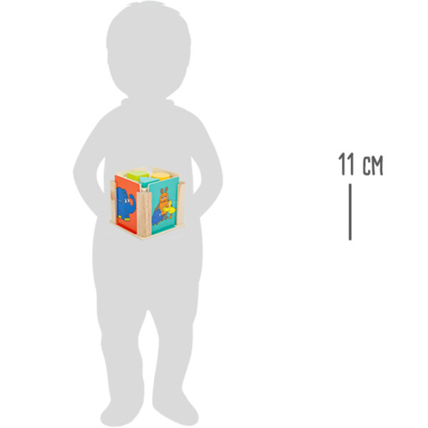 Drewniany sorter box zwierzątka dla dzieci 12m+ Small Foot - obrazek 5