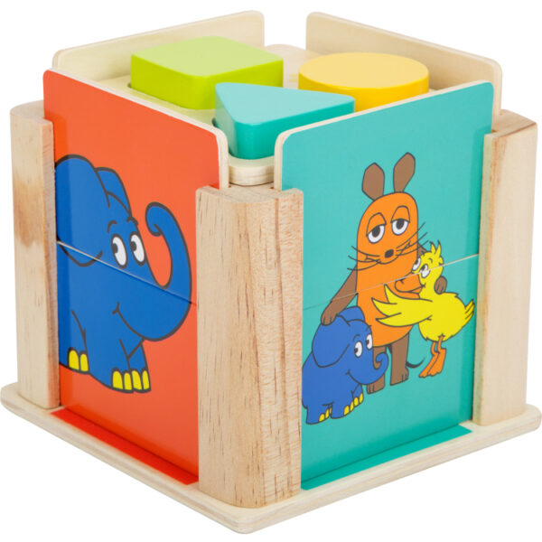 Drewniany sorter box zwierzątka dla dzieci 12m+ Small Foot - obrazek 4