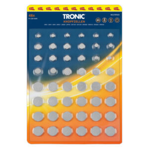 Baterie guzikowe Tronic 48 sztuk XXL