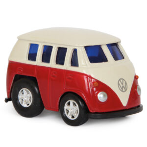 Jeżdżący mini model samochodu Volkswagen T1 ogórek
