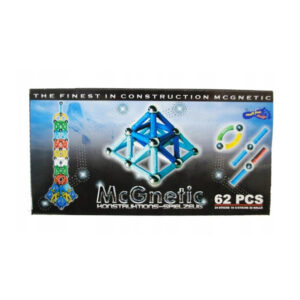 Klocki magnetyczne McGnetic zestaw 62 elementy