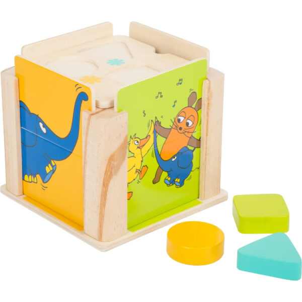Drewniany sorter box zwierzątka dla dzieci 12m+ Small Foot - obrazek 3