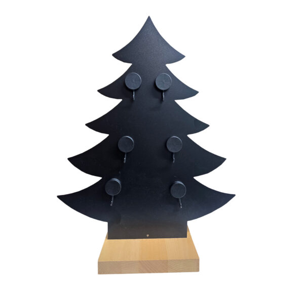 Choinka magnetyczna 52 cm czarna