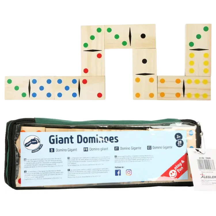 Duża drewniana gra domino XL Small Foot design