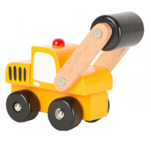 Drewniany walec drogowy do zabawy dla dzieci Small Foot