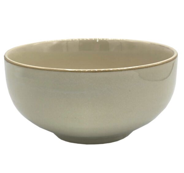Miska miseczka ceramiczna żółta 13 cm dekoracyjna - obrazek 2