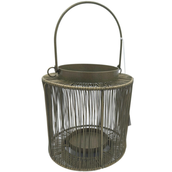 Lumero świecznik lampion metalowy na świece