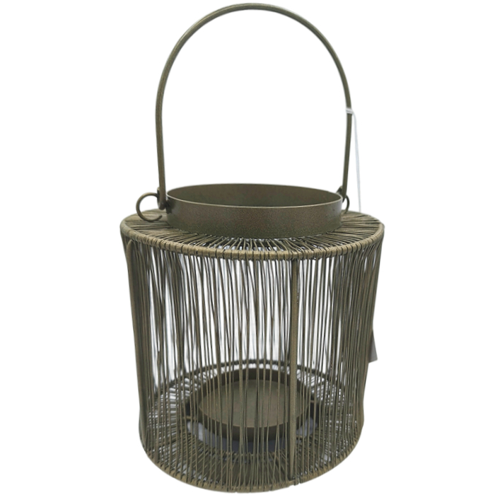 Lumero świecznik lampion metalowy na świece