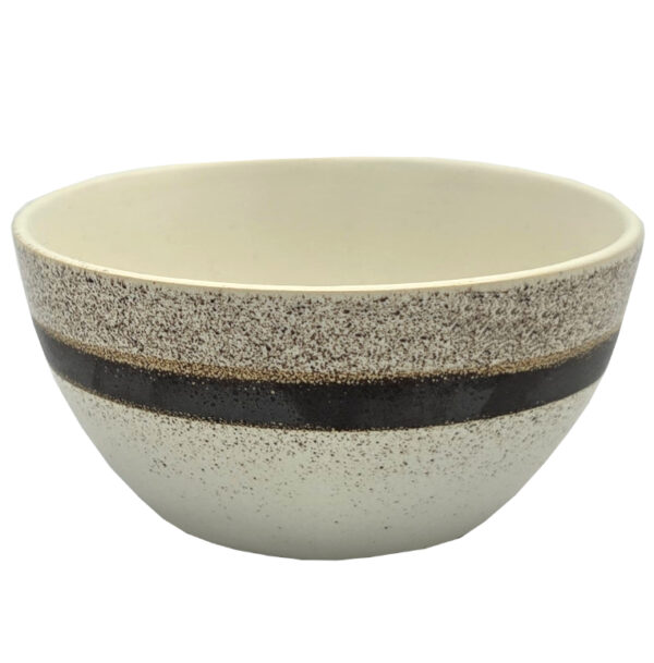 Miska miseczka ceramiczna kremowa 10 cm dekoracyjna - obrazek 2
