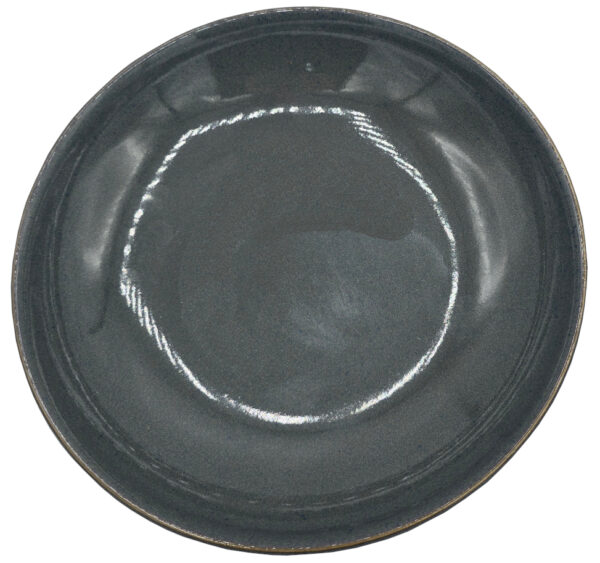 Talerz głęboki ceramiczny grafitowy 20,5 cm miska - obrazek 2