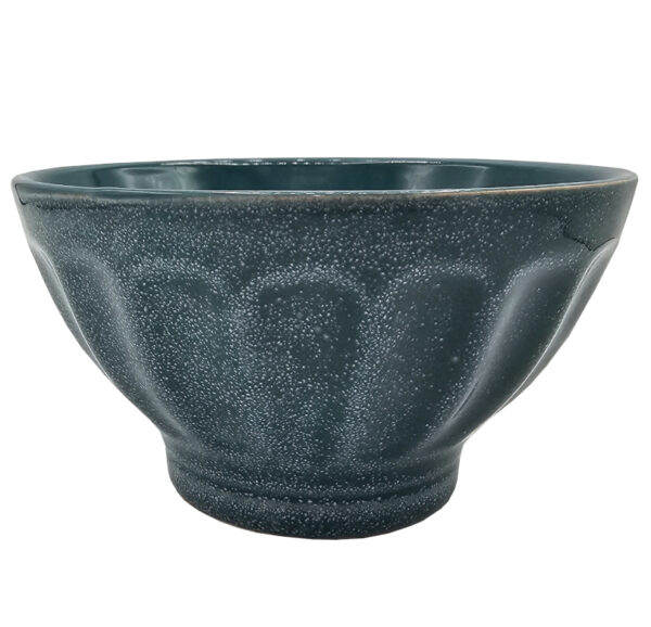 Miseczka miska ceramiczna 400 ml morska ręcznie malowana - obrazek 2