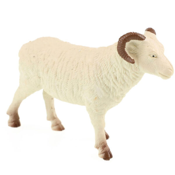 Figurka owca baran zwierzęta wiejskie farm animal