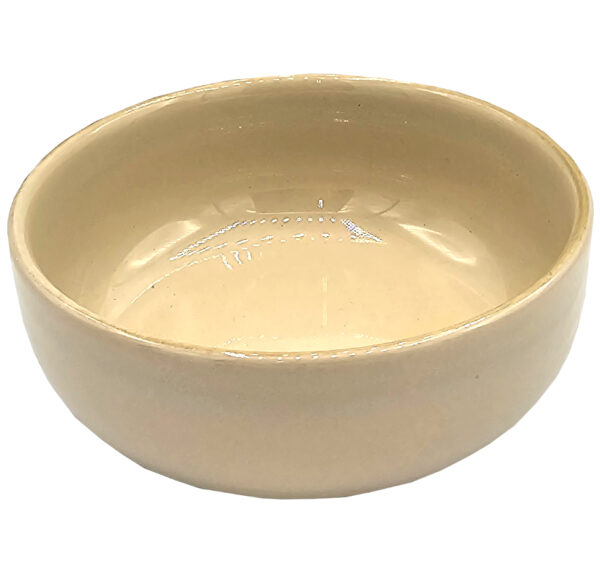 Miska miseczka ceramiczna żółta 11 cm dekoracyjna