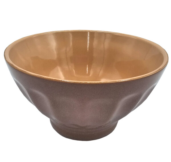 Miseczka miska ceramiczna 400 ml pomarańczowa