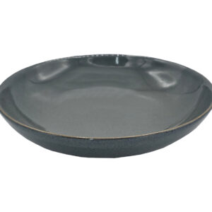 Talerz głęboki ceramiczny grafitowy 20,5 cm miska
