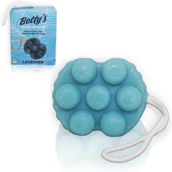 Mydło do masażu Betty's Nature 140g lawenda wegańskie vegan