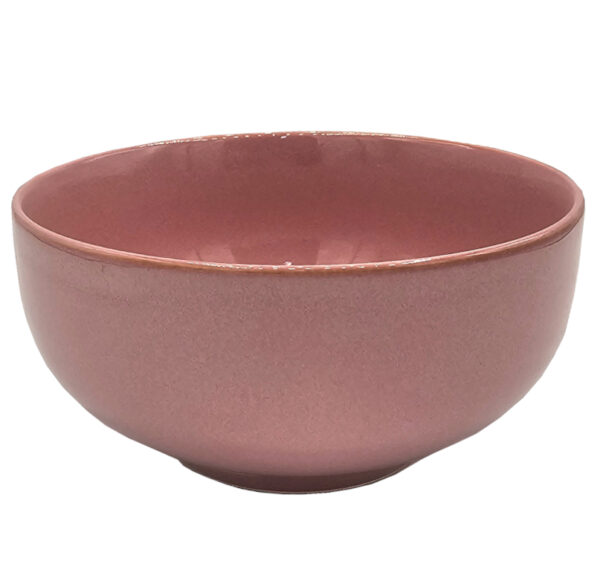 Miska miseczka ceramiczna różowa 13 cm dekoracyjna - obrazek 2