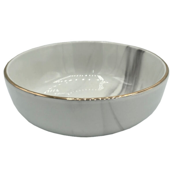 Miska miseczka ceramiczna marmurkowa 12 cm dekoracyjna