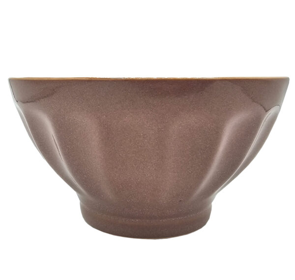 Miseczka miska ceramiczna 400 ml pomarańczowa - obrazek 2