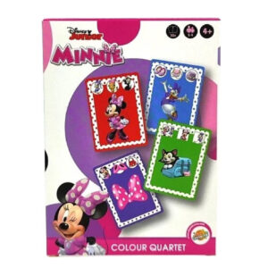Gra karciana kwartet kolorów Disney Myszka Minnie