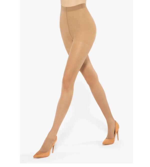 Rajstopy klasyczne Gatta Laura 10 den beige 2-S - obrazek 3